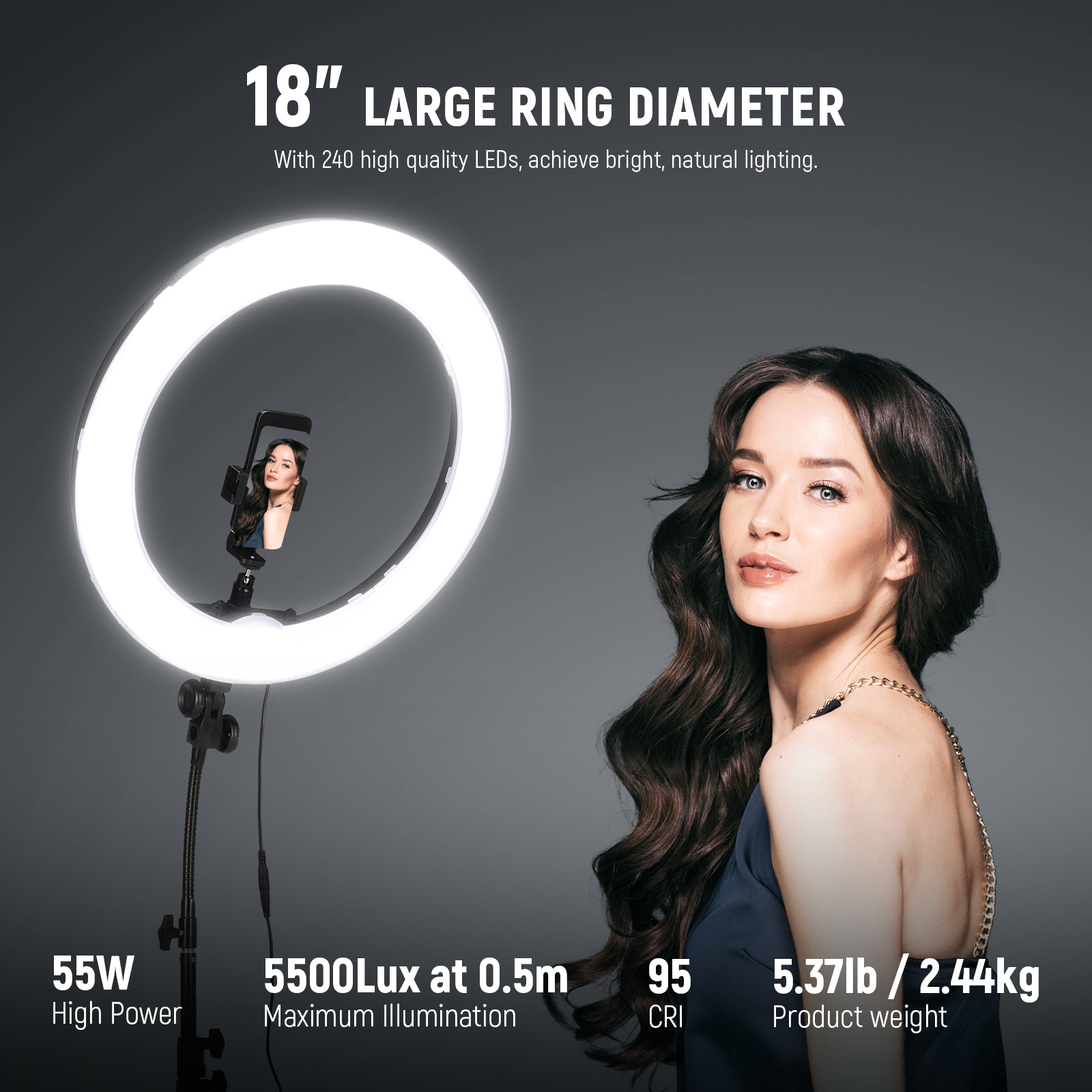 NEEWER RL-18 LED Ring Lights 18