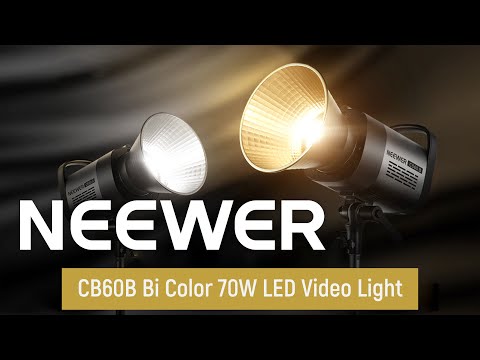 NEEWER CB60B 70W LEDビデオライト NEEWER CB60B Bi-Color LED Video Light | Constant Light