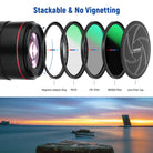 NEEWER 5-in-1 Magnetic Lens Filter Kit with ND1000+MCUV+CPL+Adapter Ring+Filter Cap