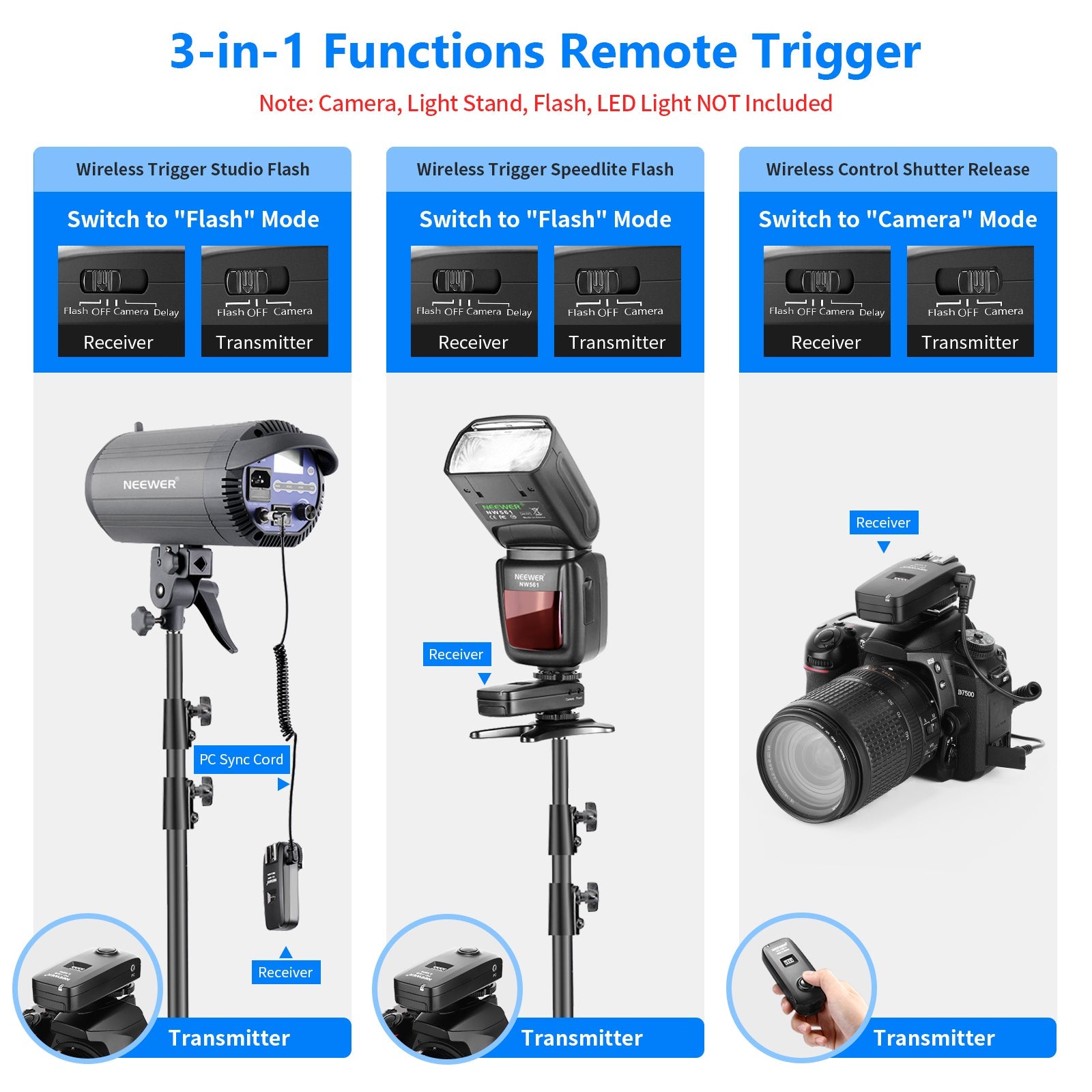 NEEWER Timer Remote Control for Nikon - NEEWER