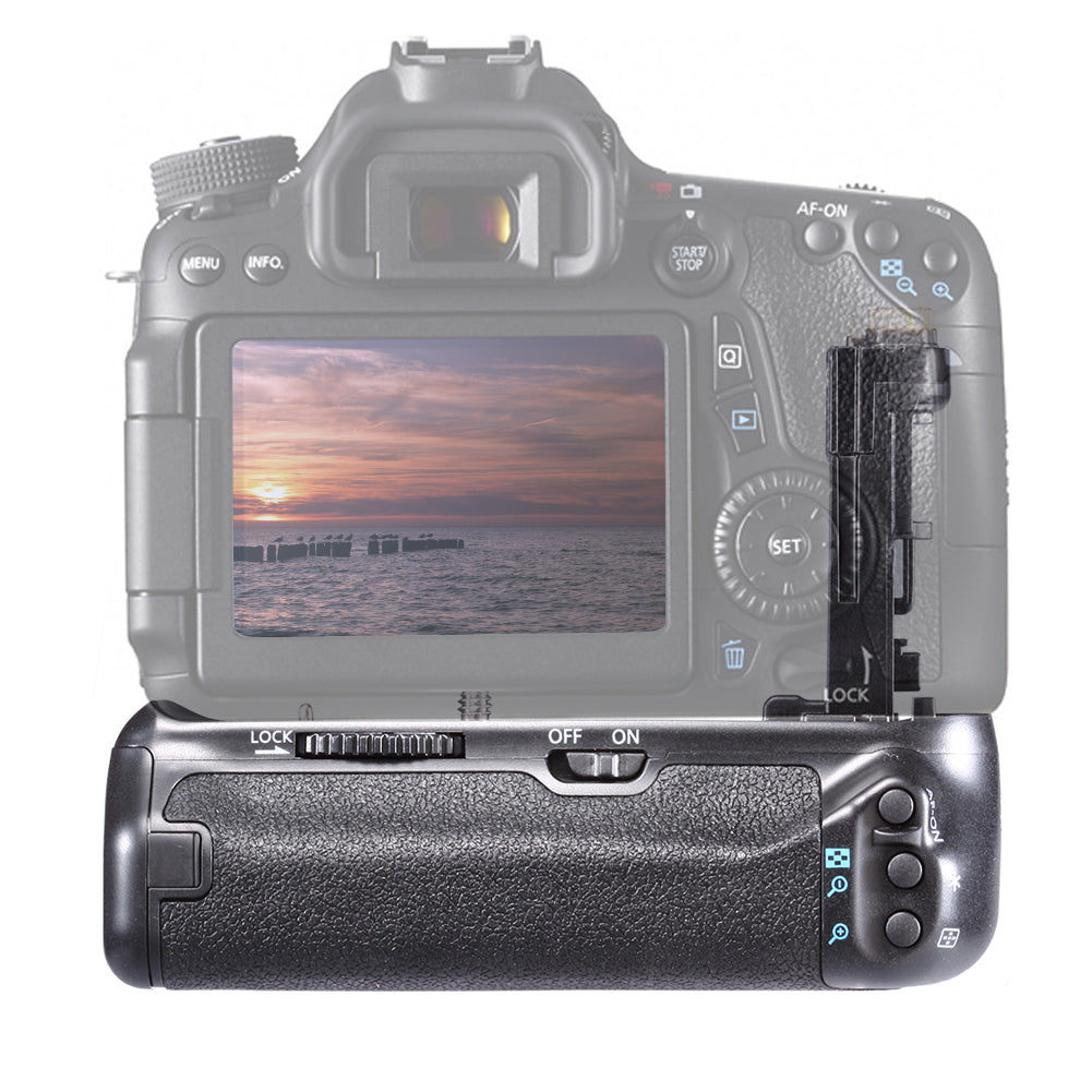 NEEWER BG-E14 Replacement Battery Grip for Canon EOS 70D 80D