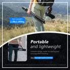 Neewer 6.2ft/1.9m Collapsible Metal Photography Light Stand