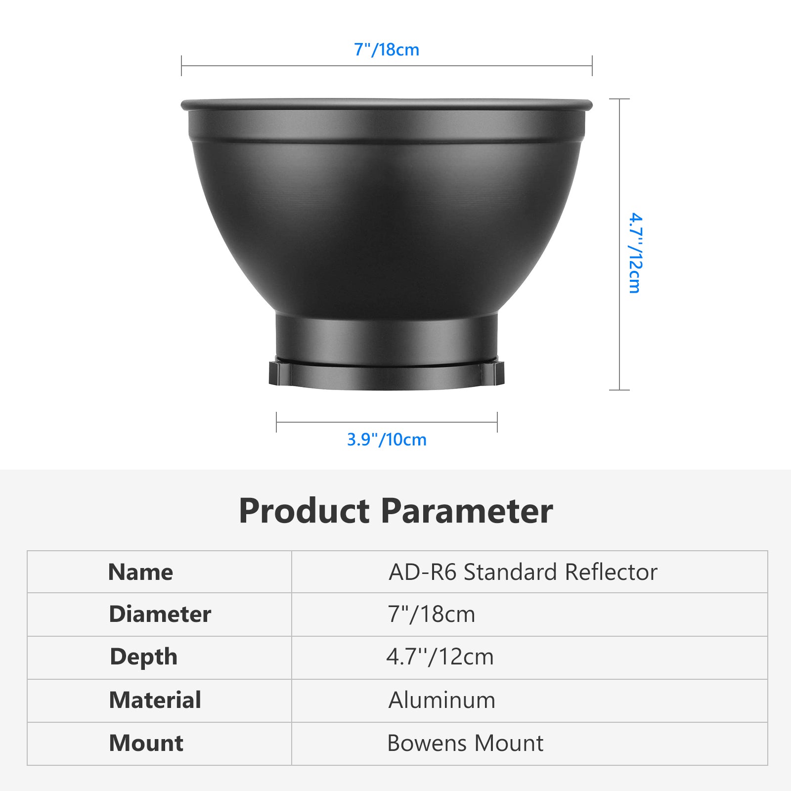 Refractor Diffuser NEEWER 7