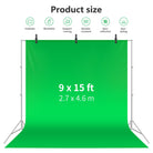 Neewer 9 x 15 feet/2.7 x 4.6 Meters Green Background Screen