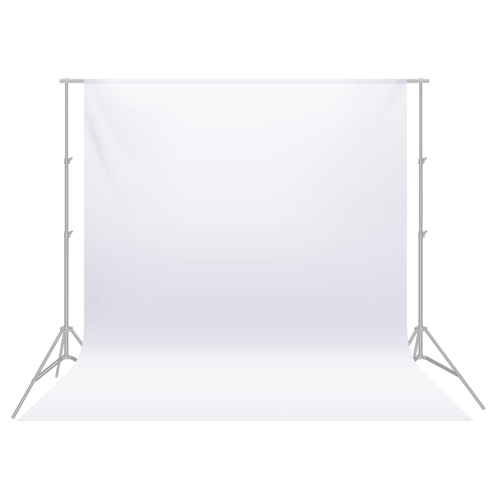 Neewer 9 x 13 feet/2.8 x 4 Meters Photography Background Photo Video Studio Fabric Backdrop Background Screen (White)