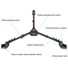 Neewer Heavy Duty Photography Tripod Dolly