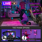 Neewer RGB-A111 CRI 97+ 2500K~10000K LED Ring Light Selfie Light