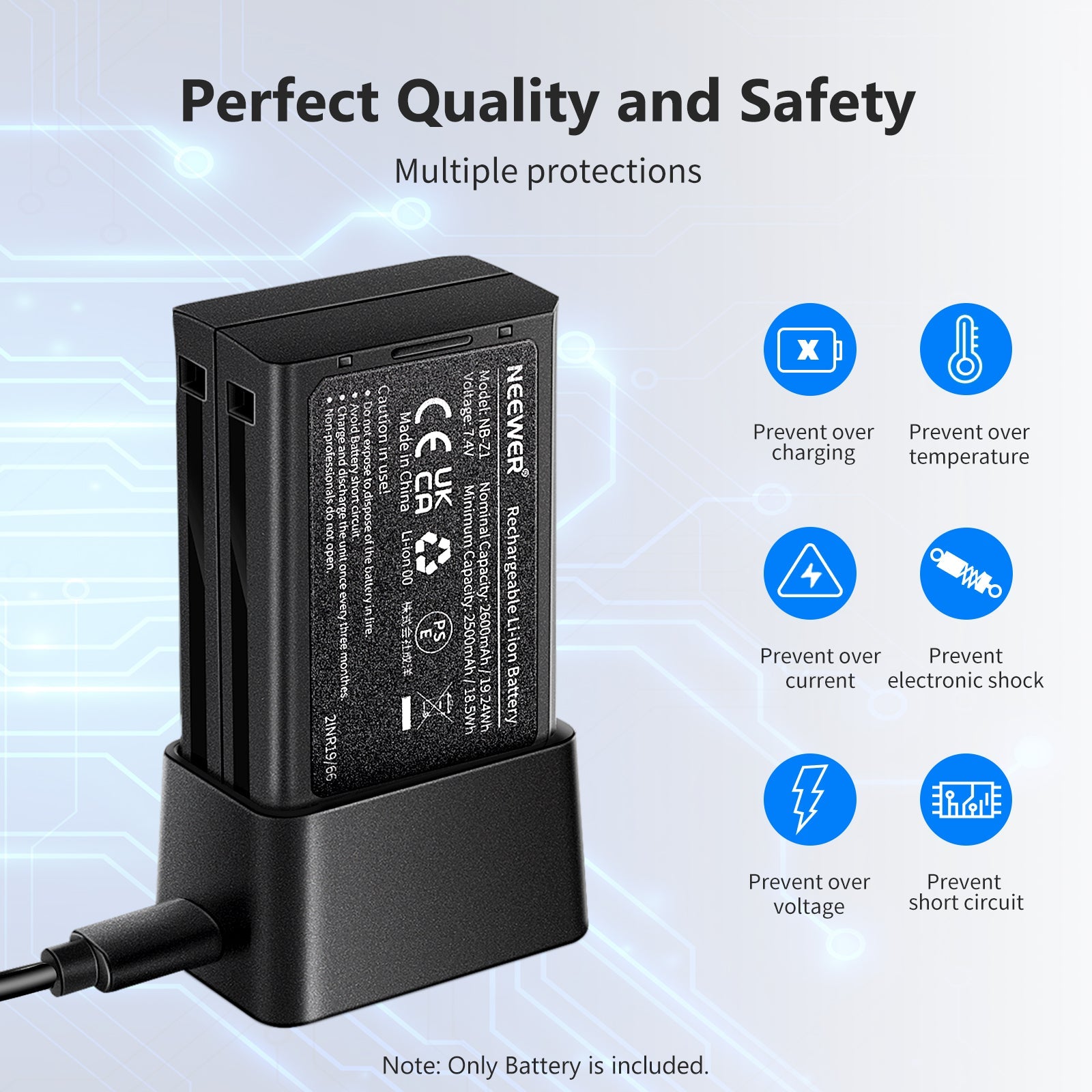 NEEWER NB-Z1 Lithium Battery for Z1 Flash Speedlite - NEEWER