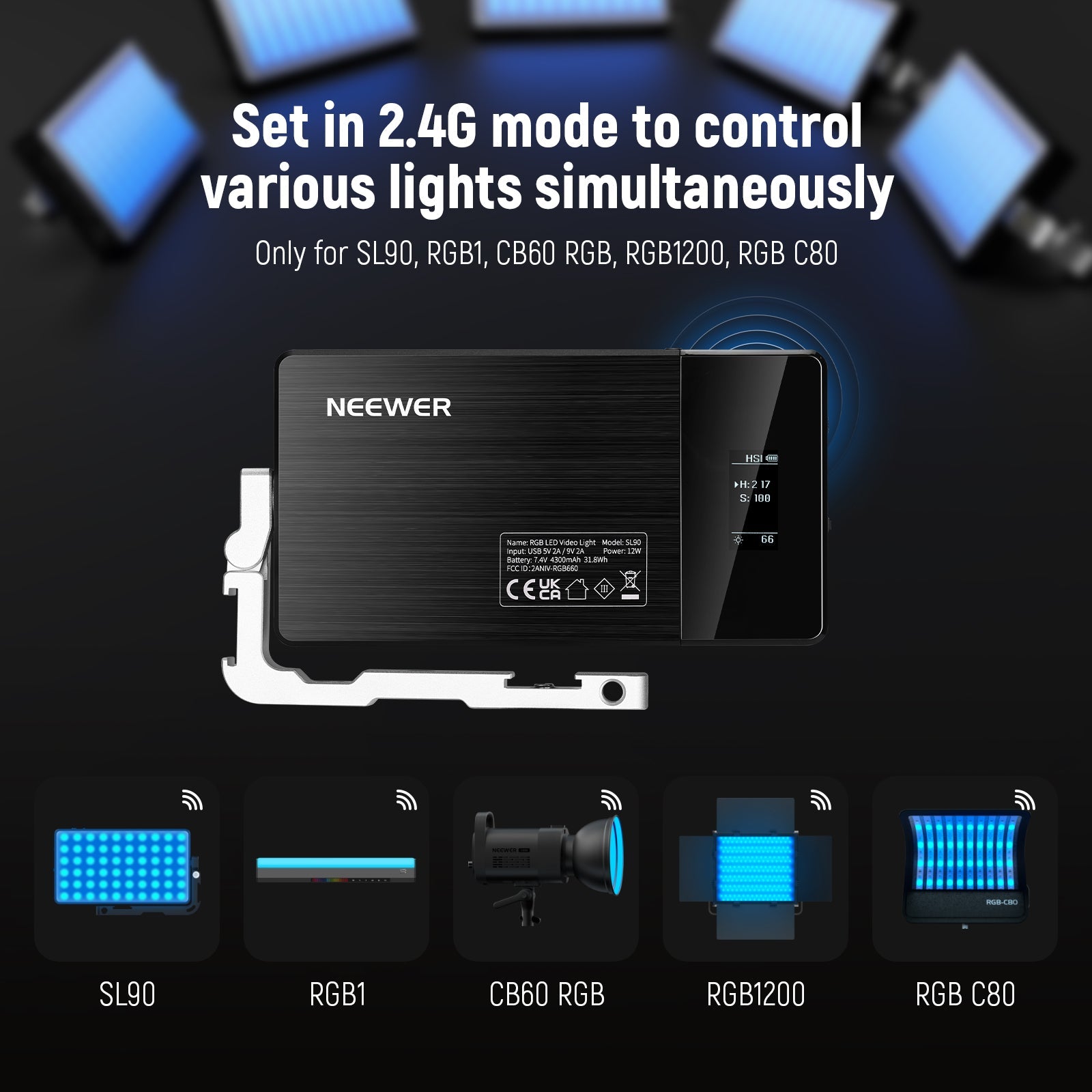 NEEWER RGB660 Pro CRI 97 RGB Led Light - NEEWER – NEEWER.EU