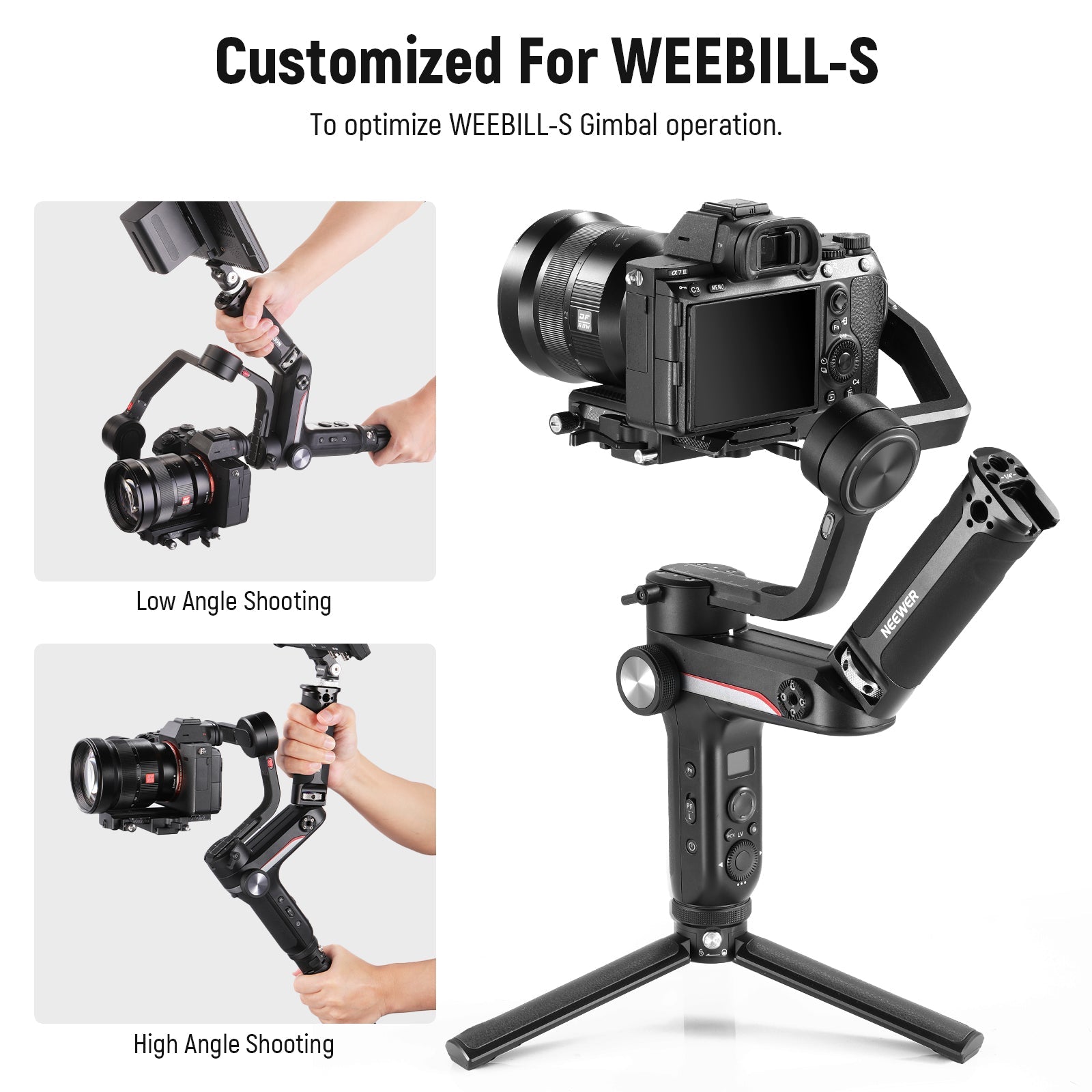 NEEWER Gimbal Handle Grip Compatible with ZHIYUN WEEBILL-S - NEEWER –  NEEWER.EU