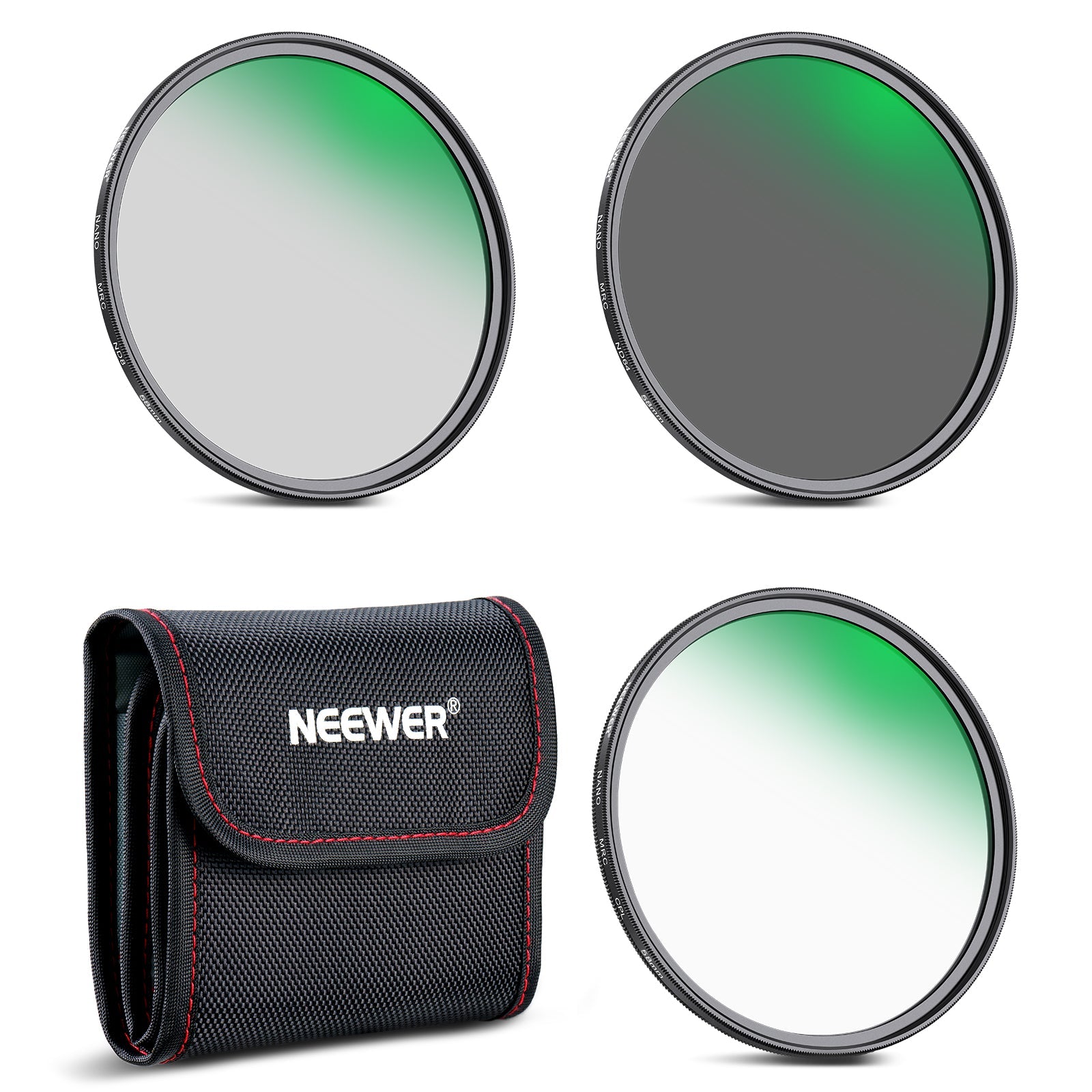 NEEWER ND&CPL Lens Filter Kit (ND8 ND64 CPL)