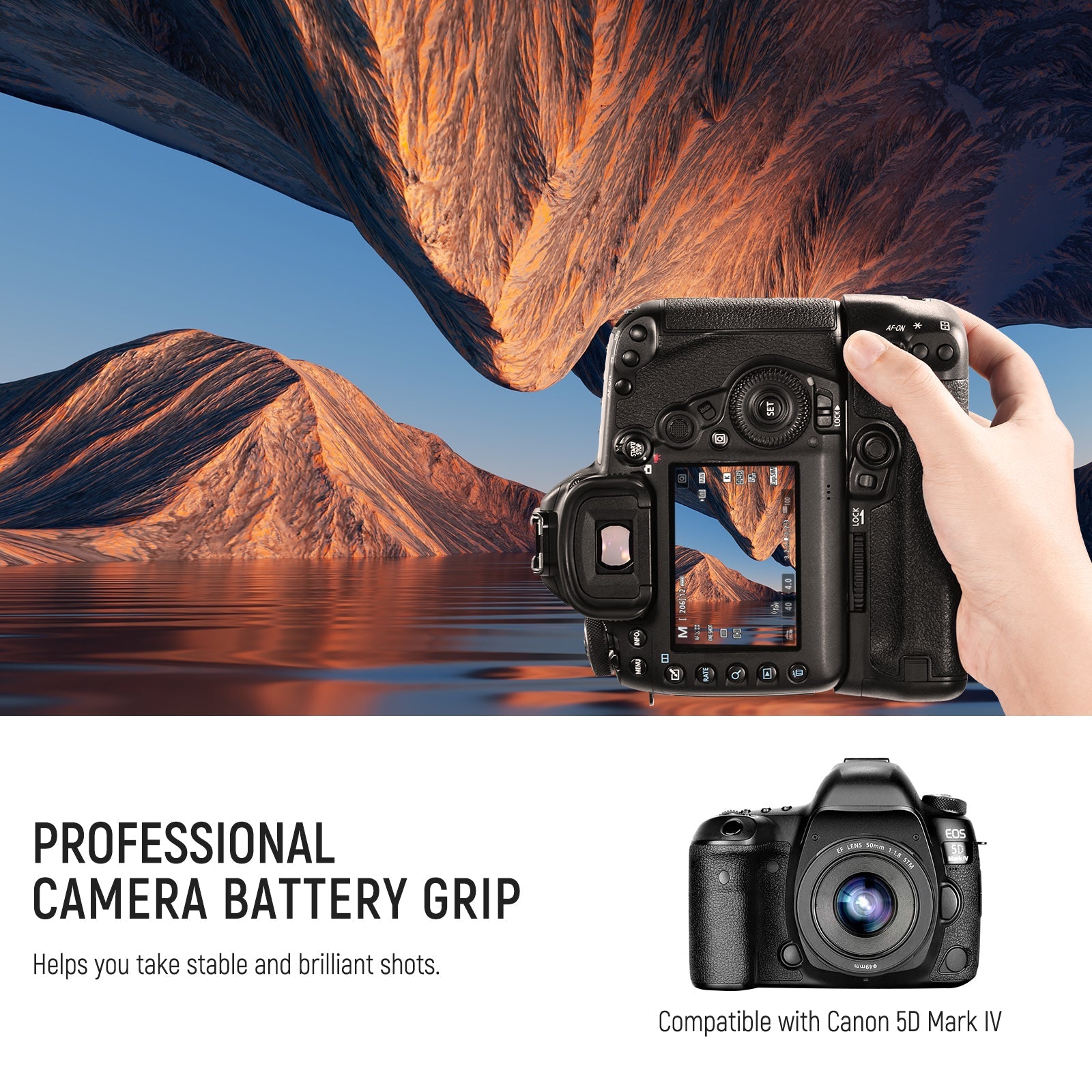 Outlet Canon 5D mark IV battery grip