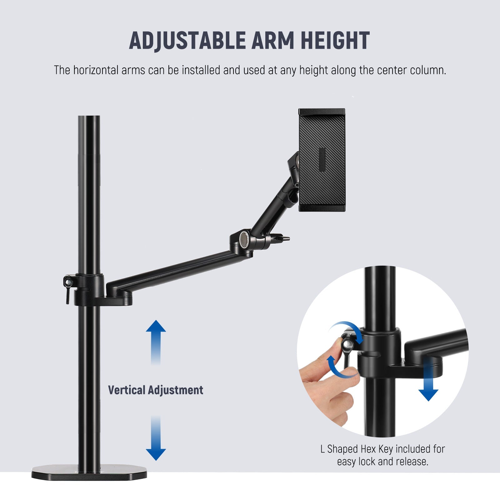 NEEWER DS007 Overhead Camera Stand Desk Mount Rig - NEEWER – NEEWER.EU